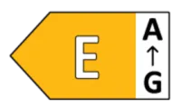 Energy class E
