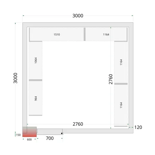 Shelf Rack System Kit