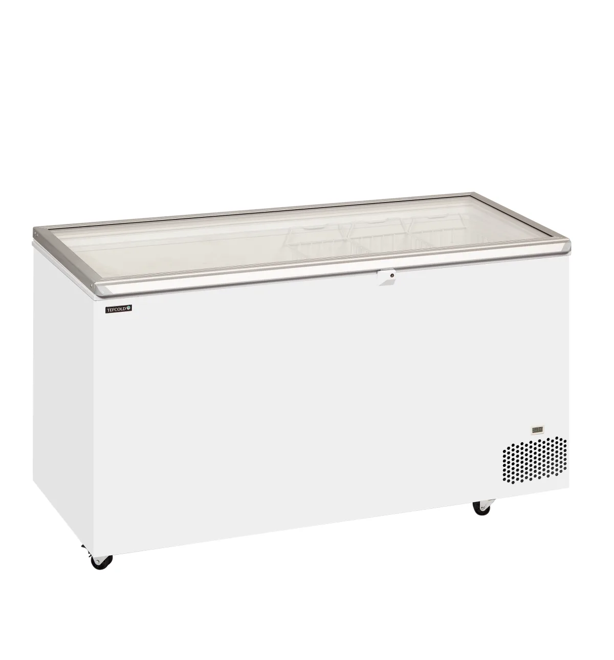 ST501 Hinged Glass Lid Chest Freezer
