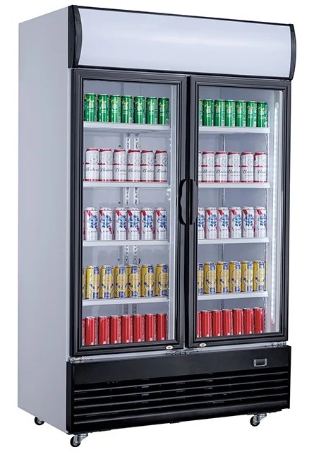 Refrigerator 2 Glass Doors 800L Glass door refrigerator