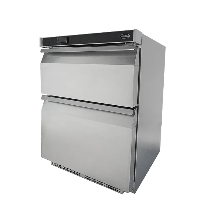 Refrigerator Stainless Steel 2 Drawers Countertop refrigerator