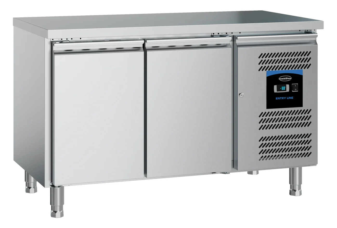 700 Refrigerated Counter 2 Doors With Adjustable Feet