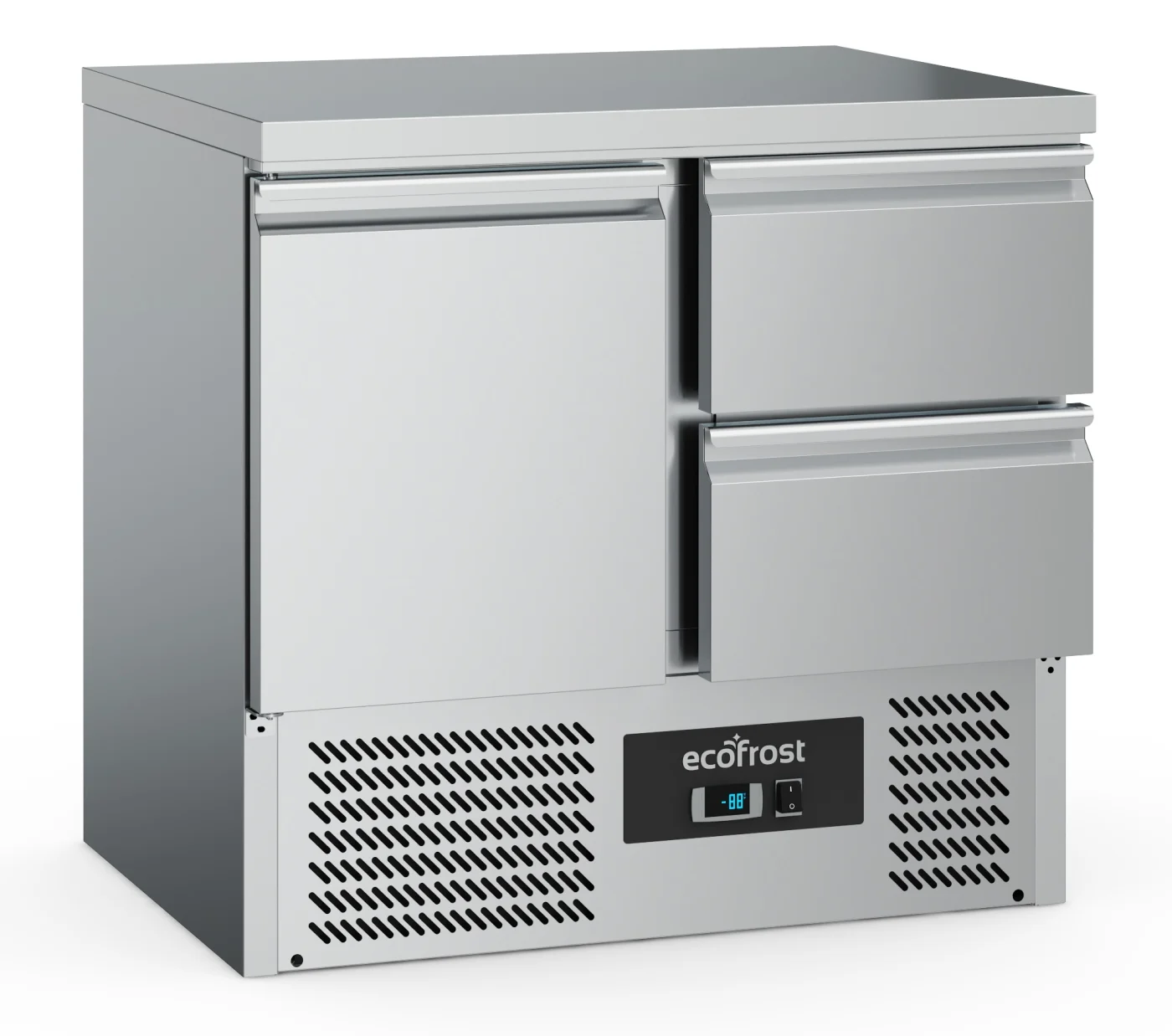 Refrigerated Counter 1 DOOR/2 Drawers