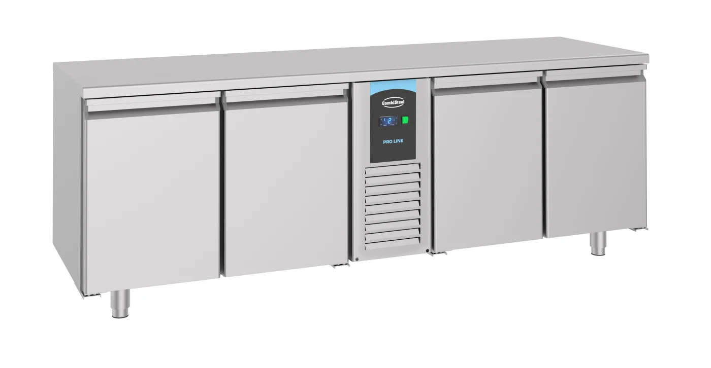 700 Refrigerated Counter 4 Doors Monoblock Energy Line