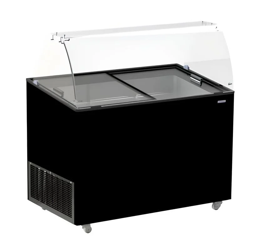 ICE Cream Display Java Black 8x5 LTR