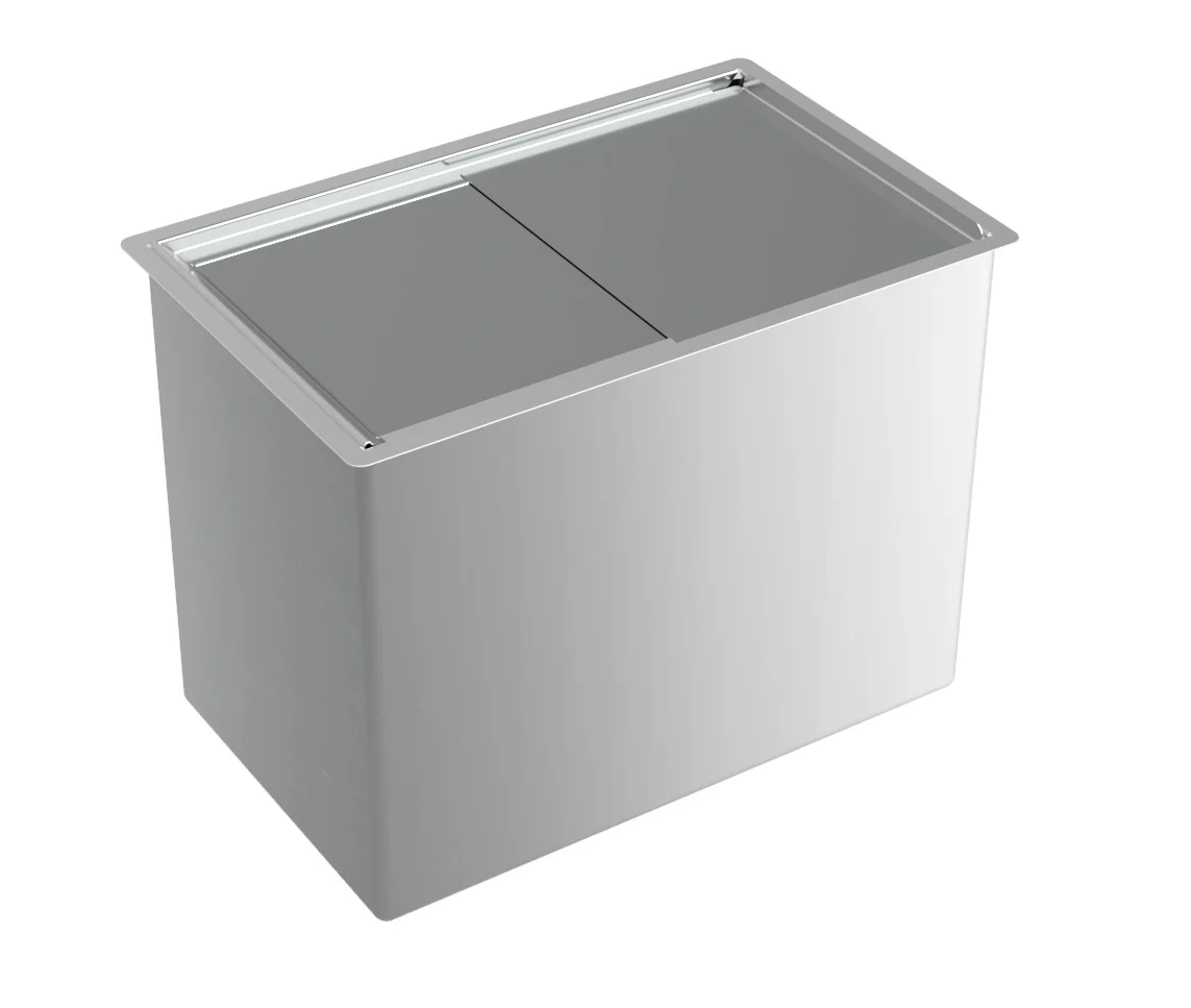 Stainless Steel Drop-in ICE BIN