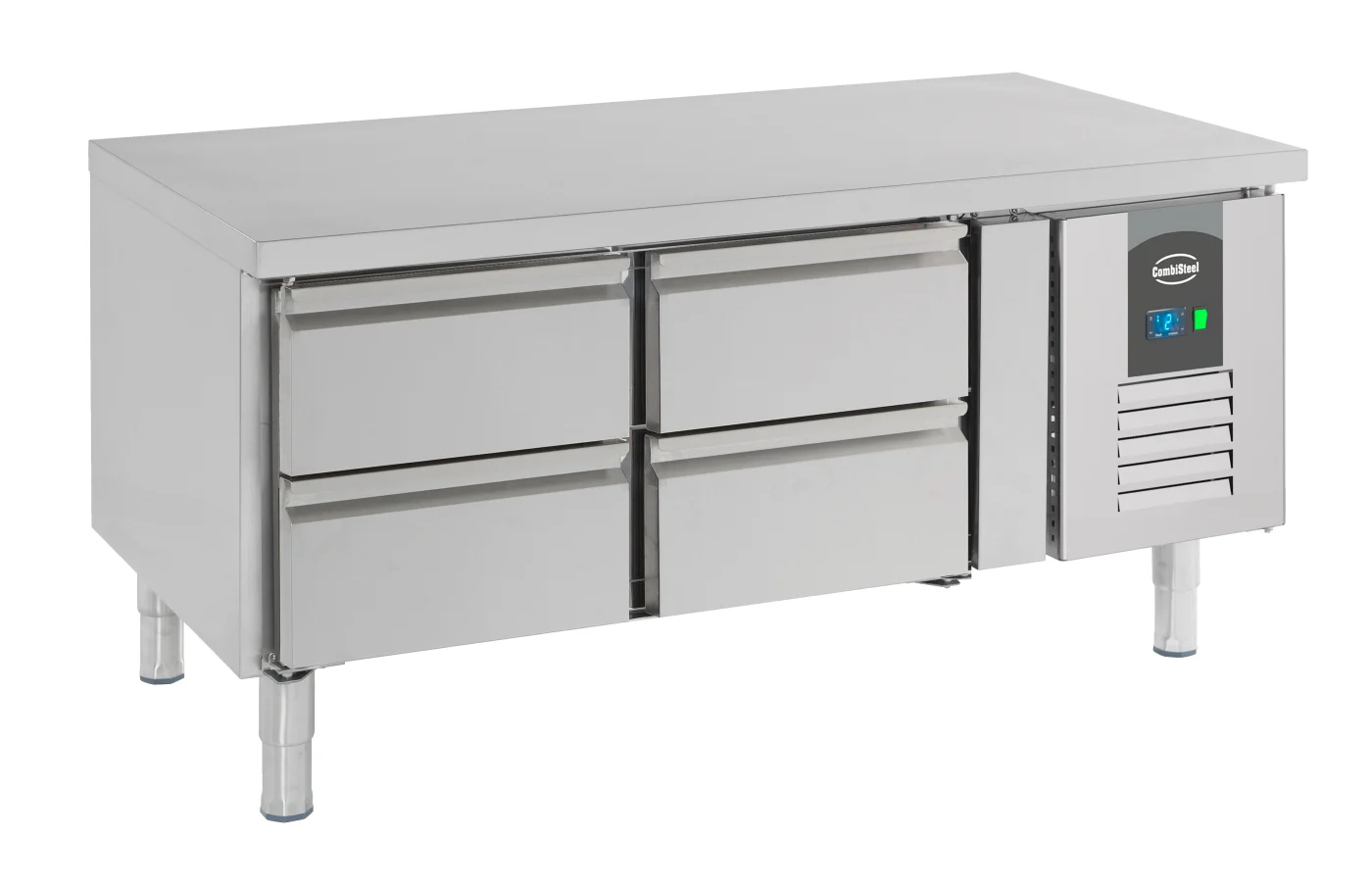 Refrigerated Counter 650 Height 4 Drawers Refrigerated counter