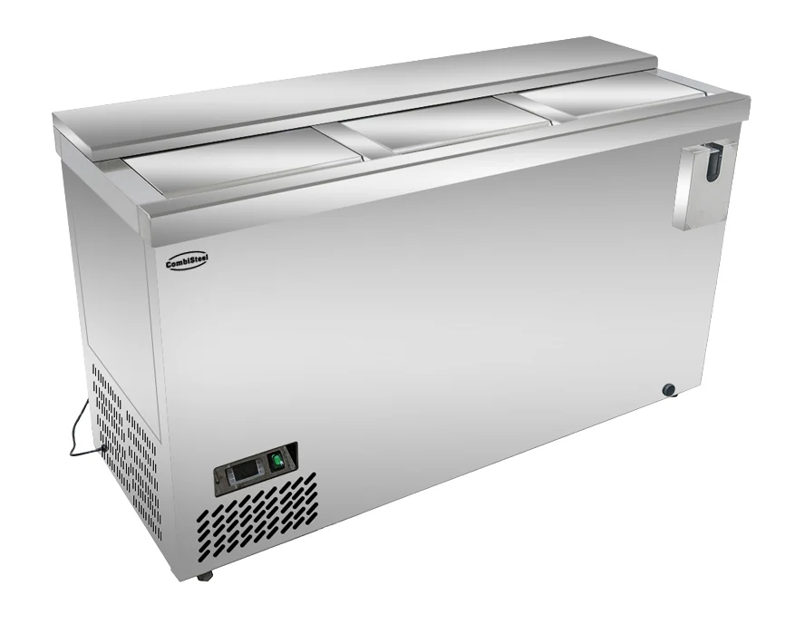 Horizontal Cooler Stainless Steel 612L